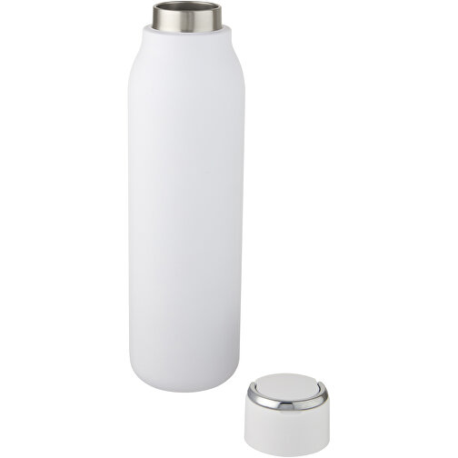 Marka 600 Ml Kupfer-Vakuum Isolierflasche Mit Metallschlaufe , weiß, Edelstahl, PP Kunststoff, Silikon Kunststoff, 26,30cm (Höhe), Bild 5