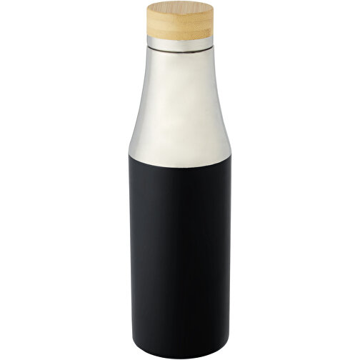Hulan 540 Ml Kupfer-Vakuum Isolierflasche Mit Bambusdeckel , schwarz, Edelstahl, Bambusholz, 24,70cm (Höhe), Bild 8