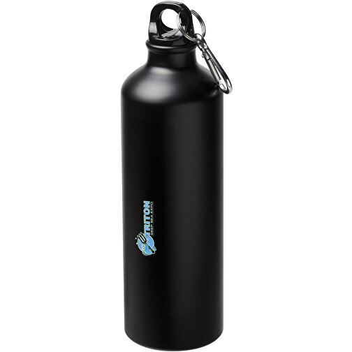 Oregon 770 Ml Matte Sportflasche Mit Karabinerhaken , schwarz, Aluminium, 25,00cm (Höhe), Bild 2