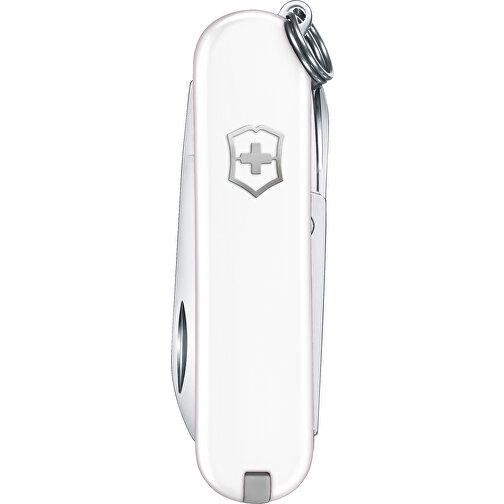 RALLY - Victorinox Schweizer Messer , Victorinox, weiß, hochlegierter, rostfreier Stahl, 5,80cm x 0,90cm x 2,00cm (Länge x Höhe x Breite), Bild 1