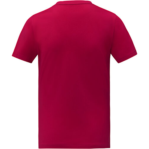 Somoto T-Shirt Mit V-Ausschnitt Für Herren , Green Concept, rot, Single jersey Strick 100% Baumwolle, 160 g/m2, XL, , Bild 4