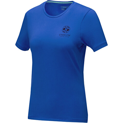 Balfour T-Shirt Für Damen , Green Concept, blau, Single jersey Strick 95% Bio Baumwolle, 5% Elastan, 200 g/m2, S, , Bild 2