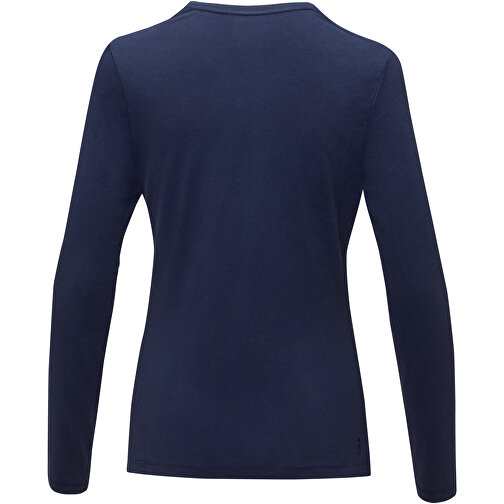 Ponoka Langarmshirt Für Damen , Green Concept, navy, Single jersey Strick 95% Bio Baumwolle, 5% Elastan, 200 g/m2, M, , Bild 4