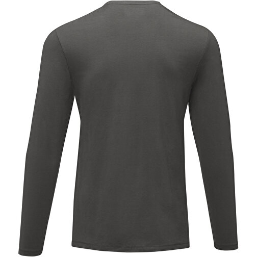 Ponoka Langarmshirt Für Herren , Green Concept, storm grey, Single jersey Strick 95% Bio Baumwolle, 5% Elastan, 200 g/m2, XXL, , Bild 4