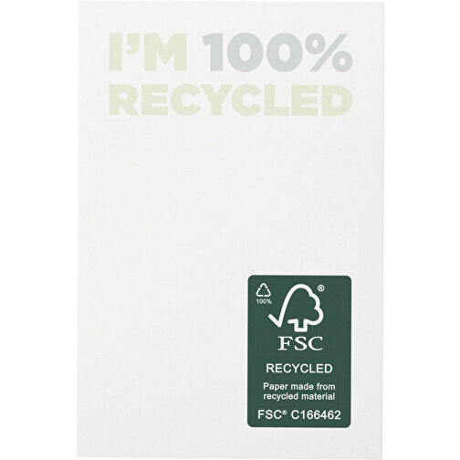 Karteczki samoprzylepne z recyklingu o wymiarach 50 x 75 mm Sticky-Mate®, Obraz 2