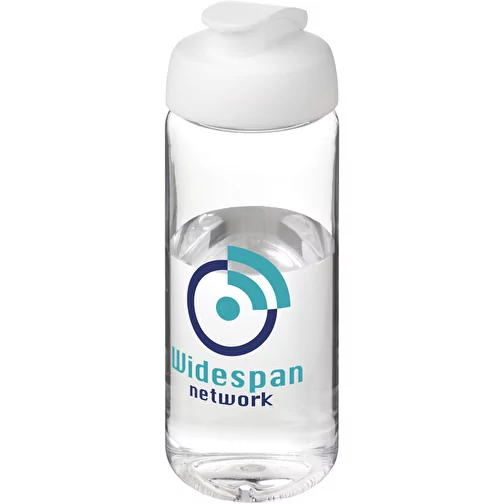 Bouteille de sport H2O Active® Octave Tritan™ de 600 ml avec couvercle à clapet, Image 2