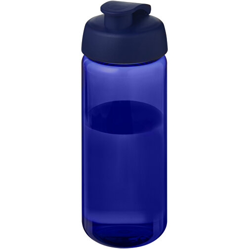 H2O Active® Octave Tritan™ 600-ml-Sportflasche Mit Klappdeckel , Green Concept, blau, Eastman Tritan™, 19,40cm (Höhe), Bild 1