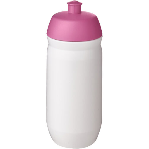 HydroFlex™ 500 Ml Squeezy Sportflasche , rosa / weiß, MDPE Kunststoff, PP Kunststoff, 18,30cm (Höhe), Bild 1