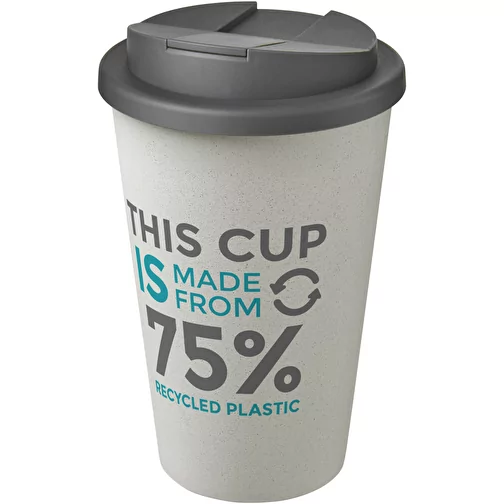 Gobelet Americano® Eco recyclé de 350ml avec couvercle anti-déversement, Image 2