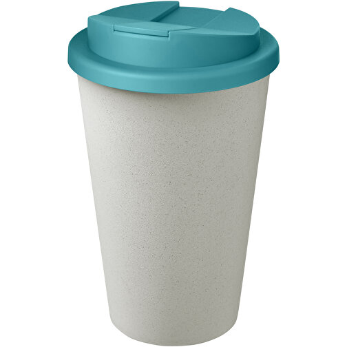 Americano® Eco 350 ml kop med spildsikkert låg, fremstillet af genanvendte materialer, Billede 1
