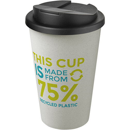 Gobelet Americano® Eco recyclé de 350ml avec couvercle anti-déversement, Image 2