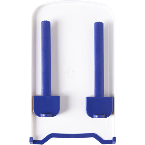 The Dok Smartphone Halter , blau / weiss, GPPS Kunststoff, HDPE Kunststoff, 9,80cm x 17,00cm x 10,30cm (Länge x Höhe x Breite), Bild 4
