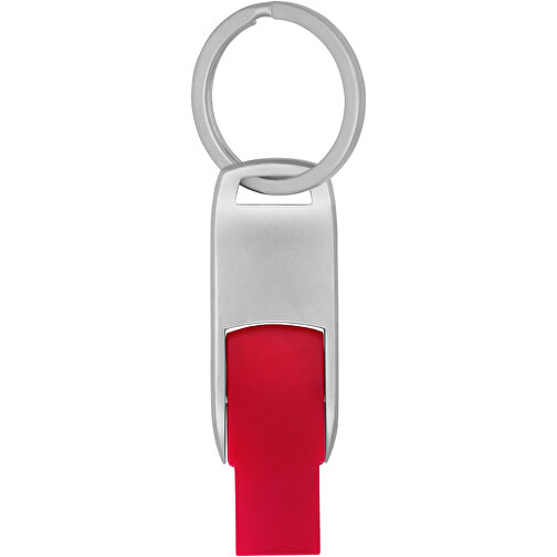 Flip USB Stick , rot MB , 32 GB , Zink Legierung, Kunststoff MB , 4,60cm x 0,60cm x 1,90cm (Länge x Höhe x Breite), Bild 3