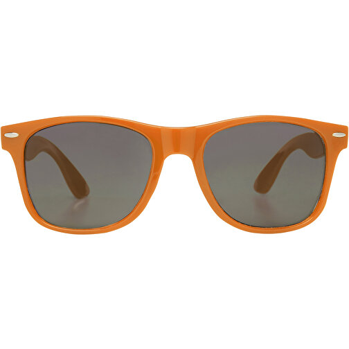 Sun Ray RPET Sonnenbrille , Green Concept, orange, Recycelter PET Kunststoff, 14,50cm x 5,00cm x 15,00cm (Länge x Höhe x Breite), Bild 3