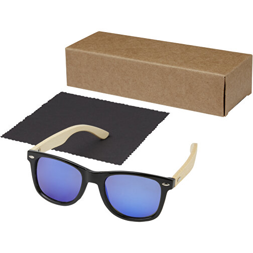 Taiyō rPET/bambuspeglade polariserade solglasögon i presentförpackning, Bild 7