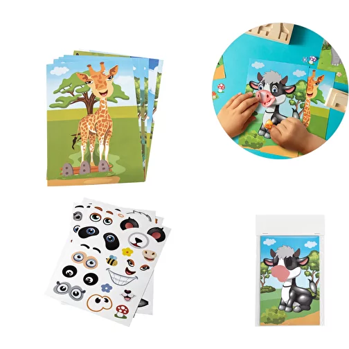 MADAGASCAR. Jeu d\'autocollants, Image 7
