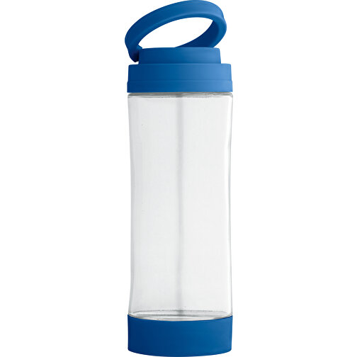 QUINTANA. Sportflasche Aus Glas 390 Ml , königsblau, Glas, , Bild 1