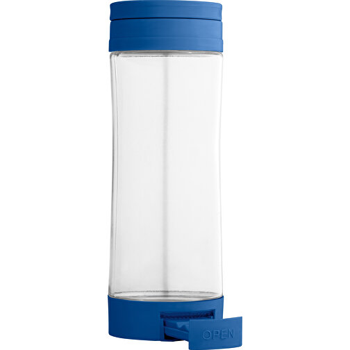 QUINTANA. Sportflasche Aus Glas 390 Ml , königsblau, Glas, , Bild 2