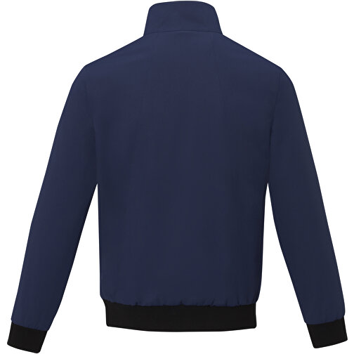 Keefe Leichte Bomberjacke - Unisex , navy, 240T cotton feel twill with TPU clear lamination 100% Polyester, 188 g/m2, Lining, 210T taffeta 100% Polyester, 60 g/m2, XL, , Bild 4