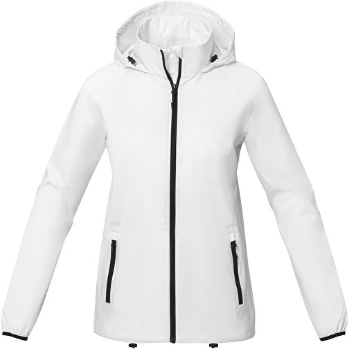 Dinlas Leichte Jacke Für Damen , weiss, 280T ripstop  100% Nylon, 72 g/m2, Lining, 210T taffeta 100% Polyester, 60 g/m2, XL, , Bild 3