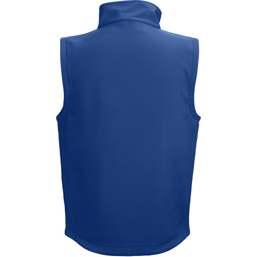THC BAKU. Unisex Softshell-Weste , königsblau, Polyester, S, 69,00cm x 55,00cm (Länge x Breite), Bild 2