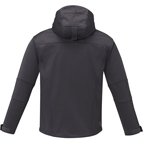 Match Softshelljacke Für Herren , storm grey, Single jersey Strick 90% Polyester, 10% Elastan, 360 g/m2, Bonding, Microfleece 100% Polyester, S, , Bild 4