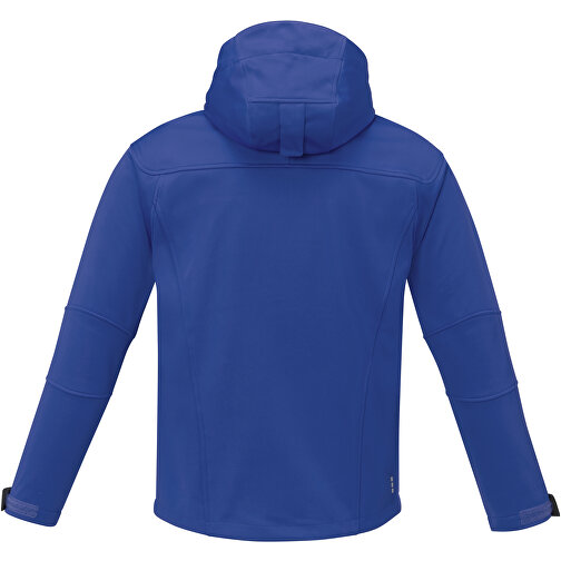 Match Softshelljacke Für Herren , blau, Single jersey Strick 90% Polyester, 10% Elastan, 360 g/m2, Bonding, Microfleece 100% Polyester, XL, , Bild 4