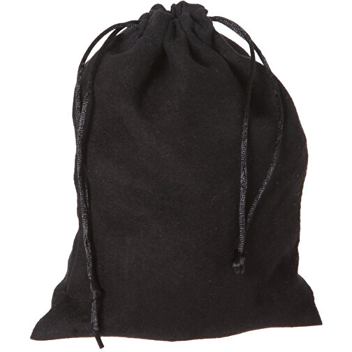 Bolso de terciopelo negro grande, Imagen 1