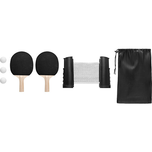 Ping Pong , schwarz, Kunststoff, M (36-39), 30,00cm x 22,00cm (Länge x Breite), Bild 3