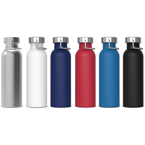 Wasserflasche Skyler 750ml , hellblau, Edelstahl & PP, 23,60cm (Höhe), Bild 3