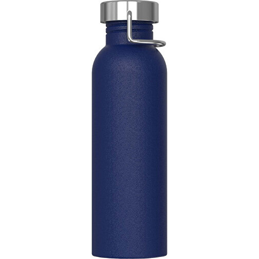 Wasserflasche Skyler 750ml , dunkelblau, Edelstahl & PP, 23,60cm (Höhe), Bild 1