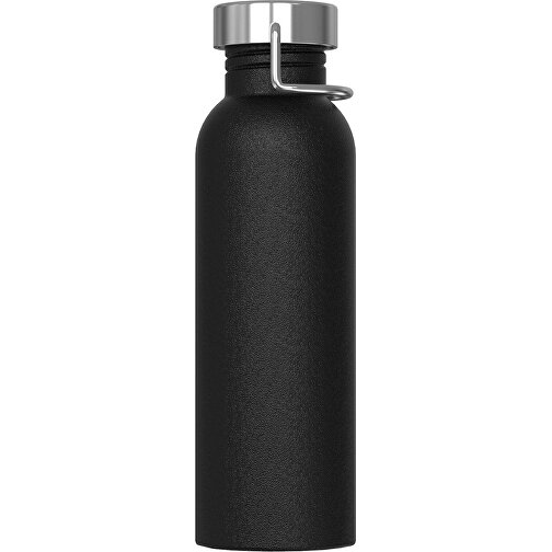 Wasserflasche Skyler 750ml , schwarz, Edelstahl & PP, 23,60cm (Höhe), Bild 1