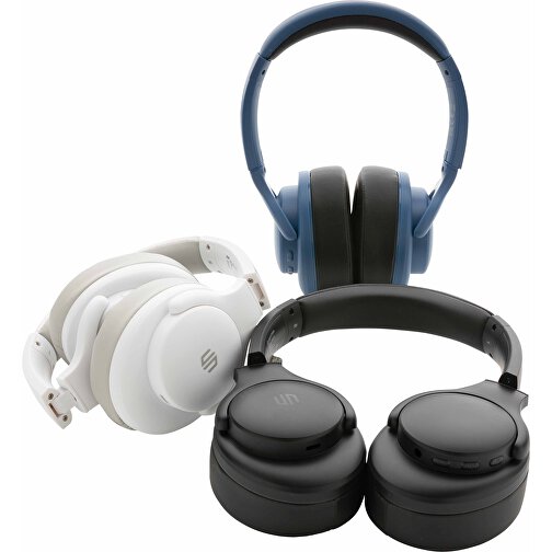 Urban Vitamin Fresno Wireless Kopfhörer, Weiß , weiß, ABS, 16,50cm x 18,90cm (Länge x Höhe), Bild 9