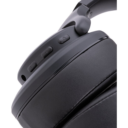 Urban Vitamin Fresno Wireless Kopfhörer, Schwarz , schwarz, ABS, 16,50cm x 18,90cm (Länge x Höhe), Bild 7