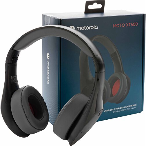 Motorola MOTO XT500 Wireless Over Ear Headphone, Schwarz , schwarz, ABS, 19,50cm x 20,00cm (Länge x Höhe), Bild 6