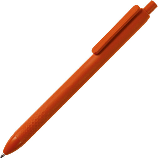 Kugelschreiber Papier/Mais (PLA) , orange, PLA, 14,60cm (Höhe), Bild 2