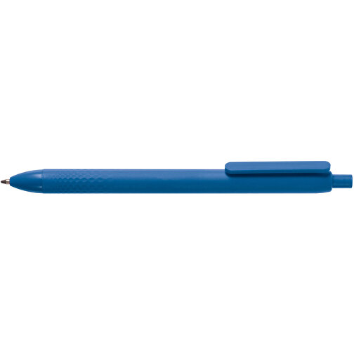 Kugelschreiber Papier/Mais (PLA) , blau, PLA, 14,60cm (Höhe), Bild 3