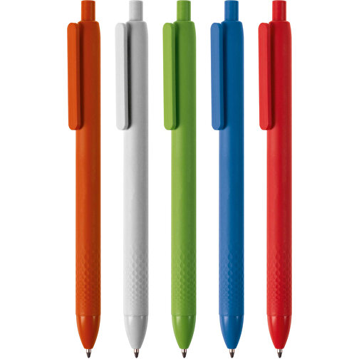 Kugelschreiber Papier/Mais (PLA) , blau, PLA, 14,60cm (Höhe), Bild 5