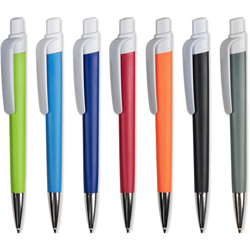 Kugelschreiber Prisma Mit NFC-Tag , blau / weiss, ABS, 14,50cm (Länge), Bild 5