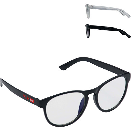Blaulichtbrille , transparent, PC, 14,00cm x 4,50cm x 14,50cm (Länge x Höhe x Breite), Bild 4