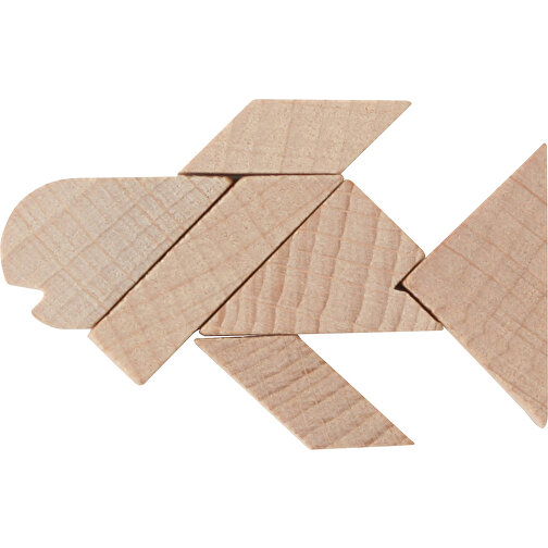 Mini-Fisch-Puzzle , , 6,50cm x 1,30cm x 5,00cm (Länge x Höhe x Breite), Bild 3