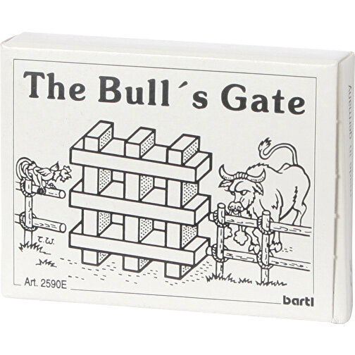 The Bull's Gate , , 6,50cm x 1,30cm x 5,00cm (Länge x Höhe x Breite), Bild 1