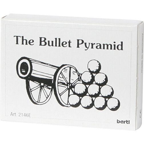 The Bullet Pyramid , , 6,50cm x 1,30cm x 5,00cm (Länge x Höhe x Breite), Bild 1