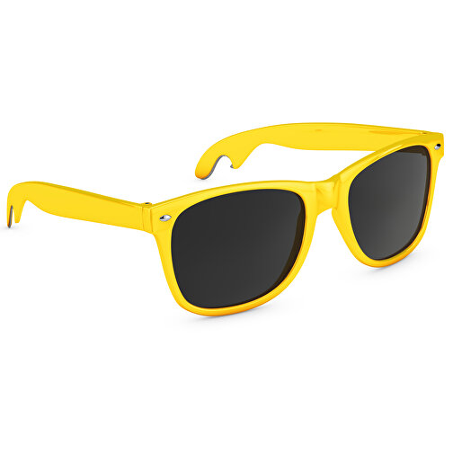 SunShine Cheers Glänzend - UV 400 , Promo Effects, gelb, Rahmen aus Polycarbonat und Glass aus AC, 14,50cm x 4,80cm x 15,00cm (Länge x Höhe x Breite), Bild 2