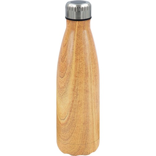 Thermos Bottle Swing Wood Edition med temperaturindikator 500 ml, Bild 1