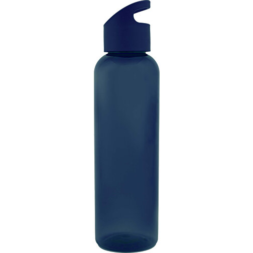 Loop Flasche R-PET 600ml , dunkelblau, R-PET, 25,60cm (Höhe), Bild 1