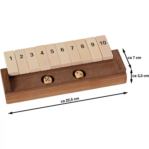 Jeu de clapets acacia étuvé / érable, Image 3