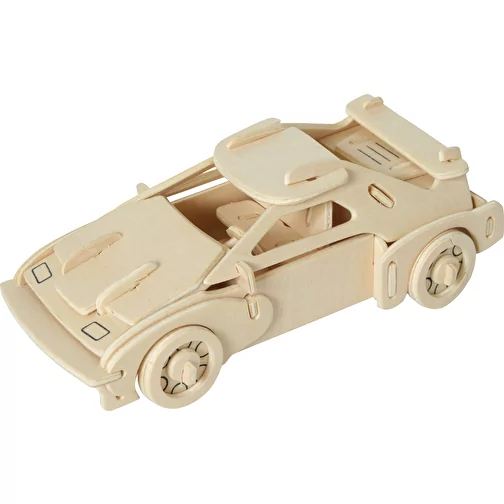 Puzzle en bois voiture, assorti, Image 1