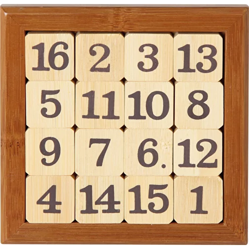 Puzzle à glisser/Carré magique, Image 1