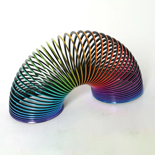 Spirale en plastique Arc-en-ciel, Image 2